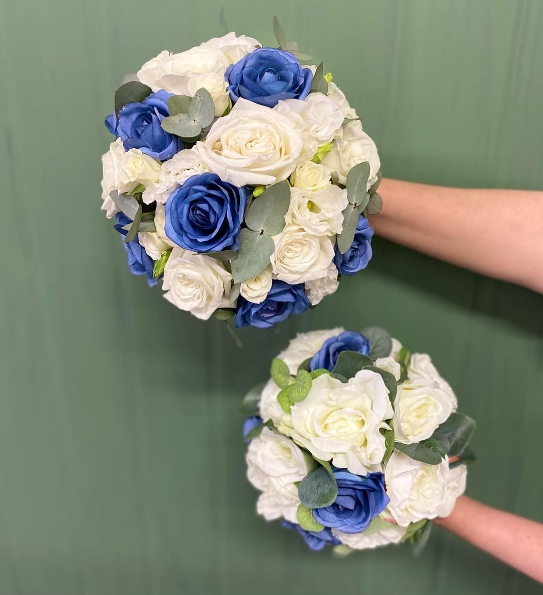 A beautiful Maid of Honor bouquet featuring vibrant flowers, elegantly arranged for a wedding celebration.