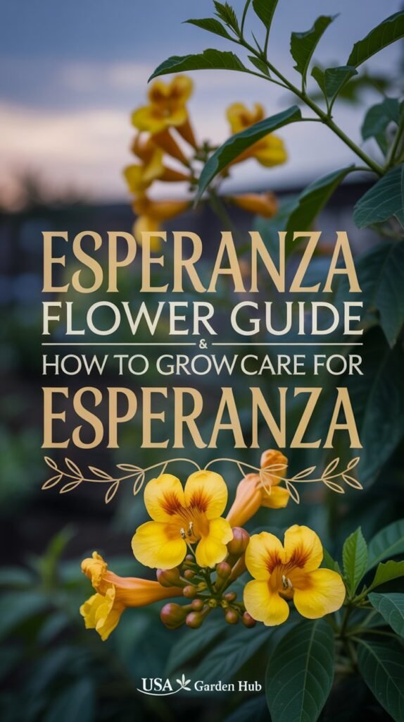 Esperanza Flower: A Guide to Growing and Caring