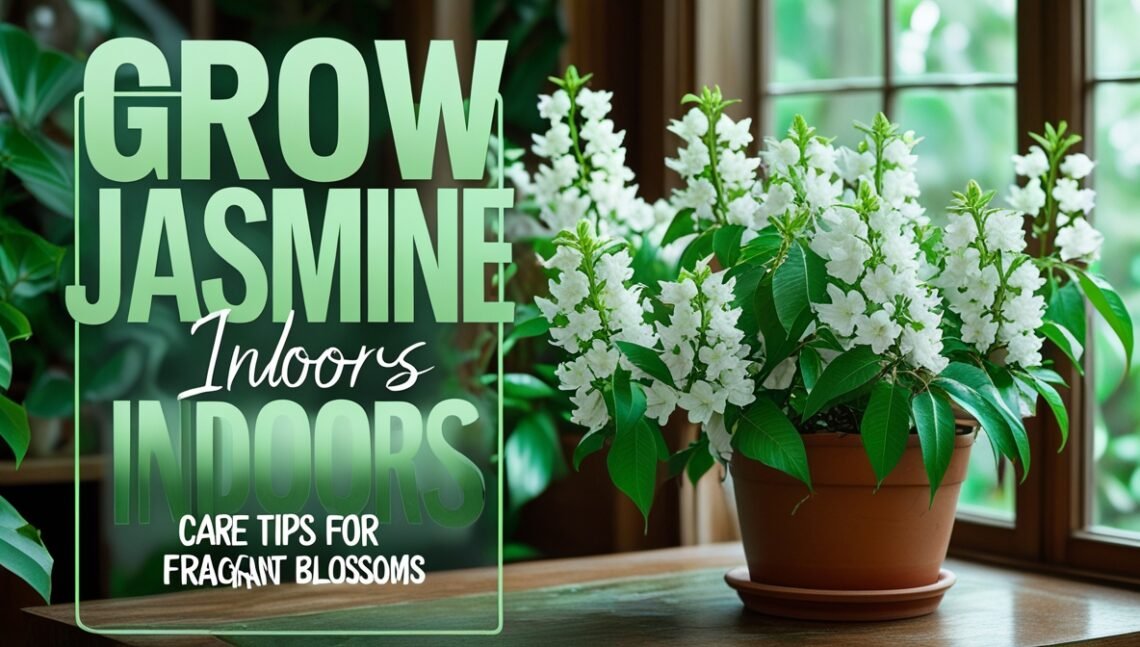 Growing Jasmine Plants Indoors: Care Tips for Beautiful Fragrant Blossoms