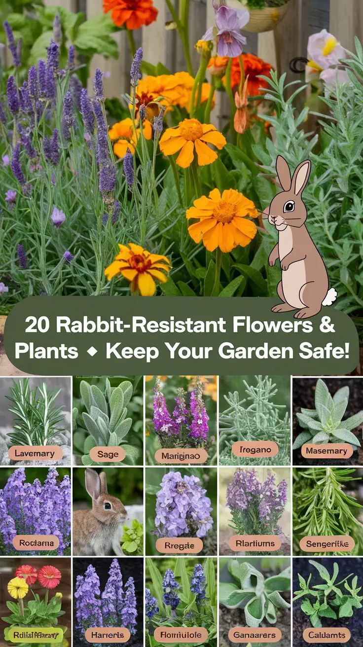 20 Flowers and Plants Rabbits Hate: Protect Your Garden Naturally