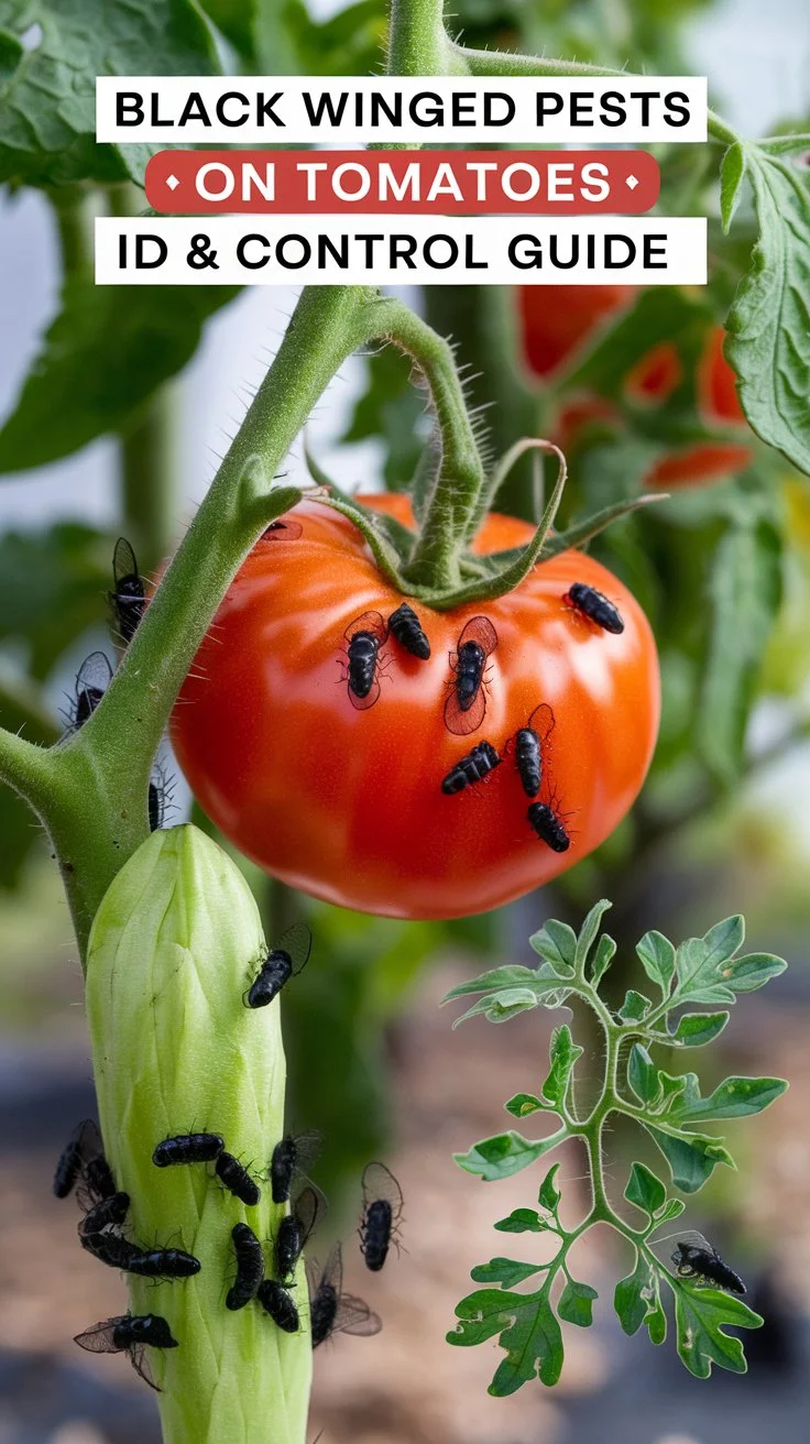 Black Winged Pests on Tomato Plants Essential Guide to Identification and Control