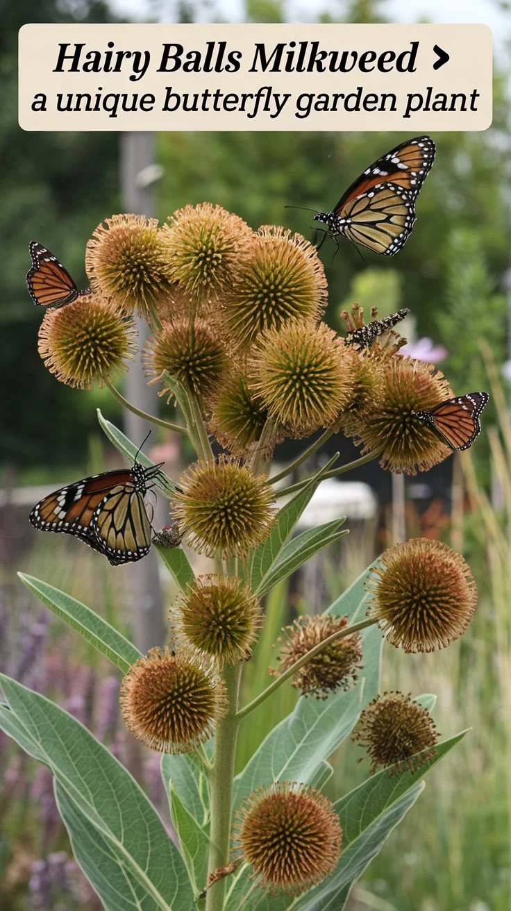 Hairy Balls Milkweed : A Unique and Fascinating Addition to Your Butterfly Garden