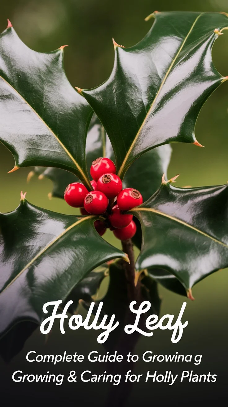 Holly Leaf : The Ultimate Guide to Growing and Caring for Holly Plants