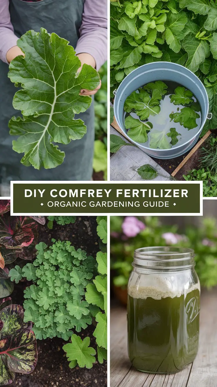 How To Make Comfrey Fertilizer A Complete Guide for Organic Gardeners