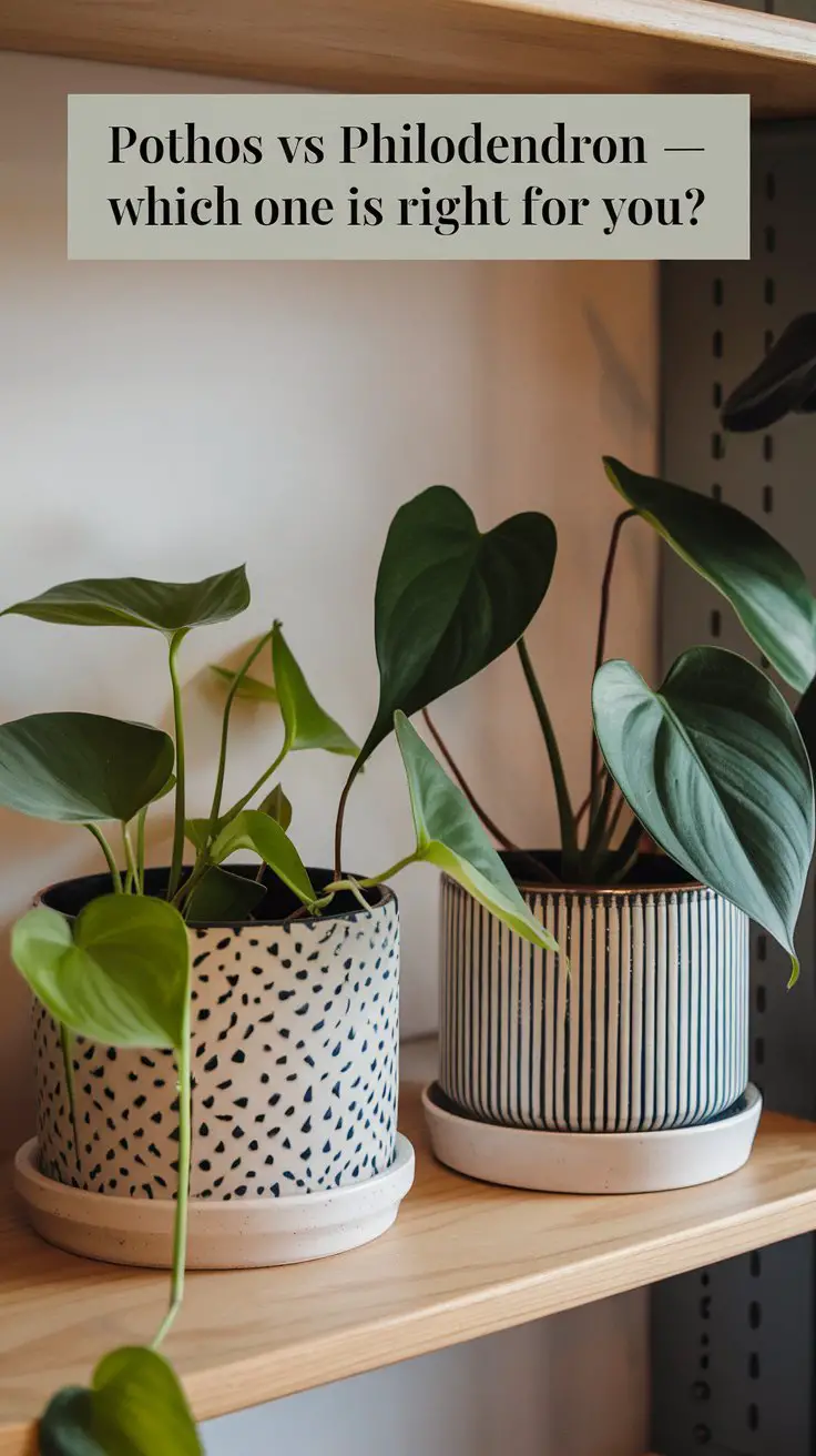 Pothos vs Philodendron : Unraveling the Mystery of These Popular Houseplants in 2024