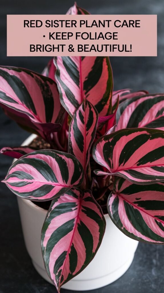 Red Sister Plant Ultimate Care Guide for Vibrant Foliage