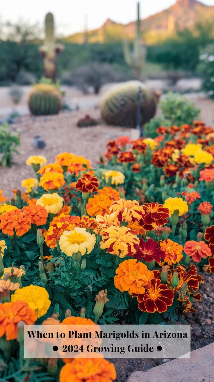 When to Plant Marigolds in Arizona : Complete Growing Guide 2024