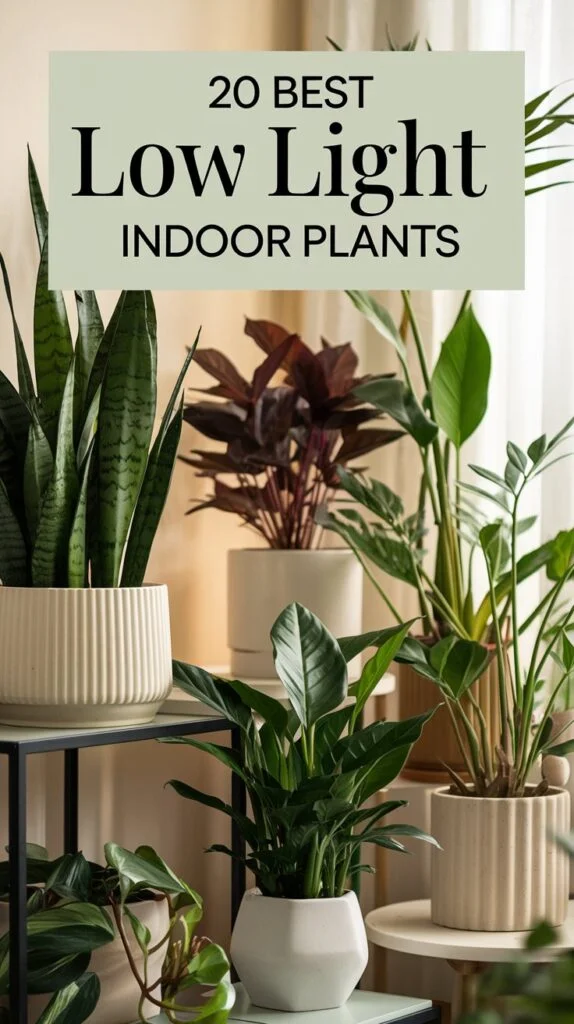 20 Best Low Light Indoor Plants