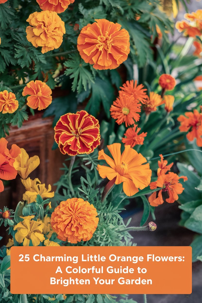 25 Charming Little Orange Flowers: A Colorful Guide to Brighten Your Garden