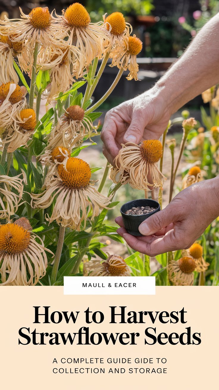 How To Harvest Strawflower Seeds: A Complete Guide to Collection and Storage