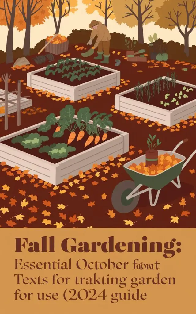 October gardening is crucial for preparing the soil, planting cool-season crops, and ensuring a healthy start for next year's garden.