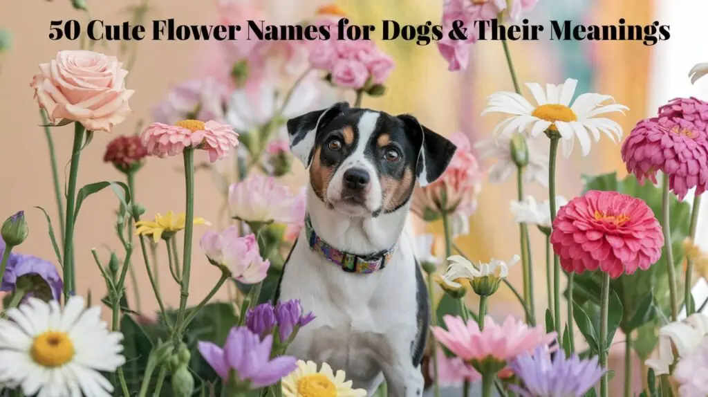 50 Cute Flower Names for Dogs and Their Meanings: Blooming Inspiration for Your Furry Friend (2024)