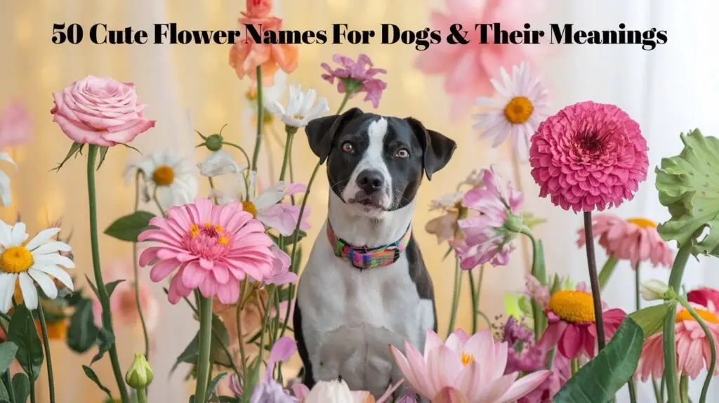 50 Cute Flower Names for Dogs and Their Meanings: Blooming Inspiration for Your Furry Friend (2024)