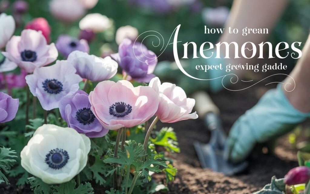 Anemones are versatile perennials known for their delicate, poppy-like blooms in a variety of colors, thriving in well-draining soil and partial shade, with some varieties blooming in spring and others in late summer to fall.