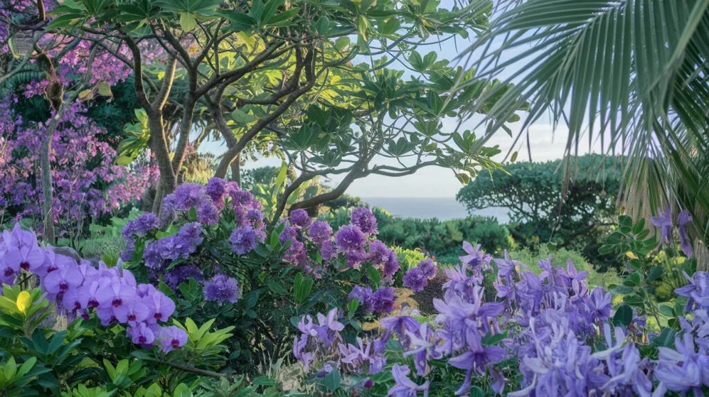 The Allure of Purple Hawaiian Flowers