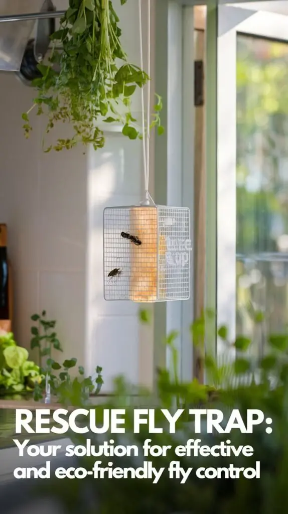 Rescue Fly Traps are effective, non-toxic solutions for trapping and eliminating flies, typically featuring attractants that lure flies into a container where they become trapped and cannot escape.