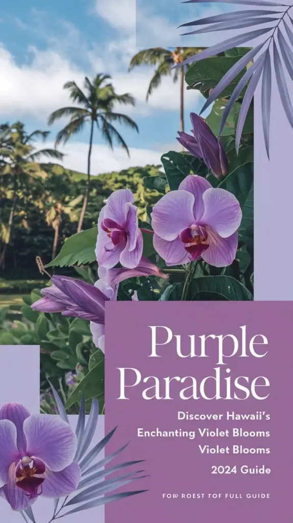 The Allure of Purple Hawaiian Flowers