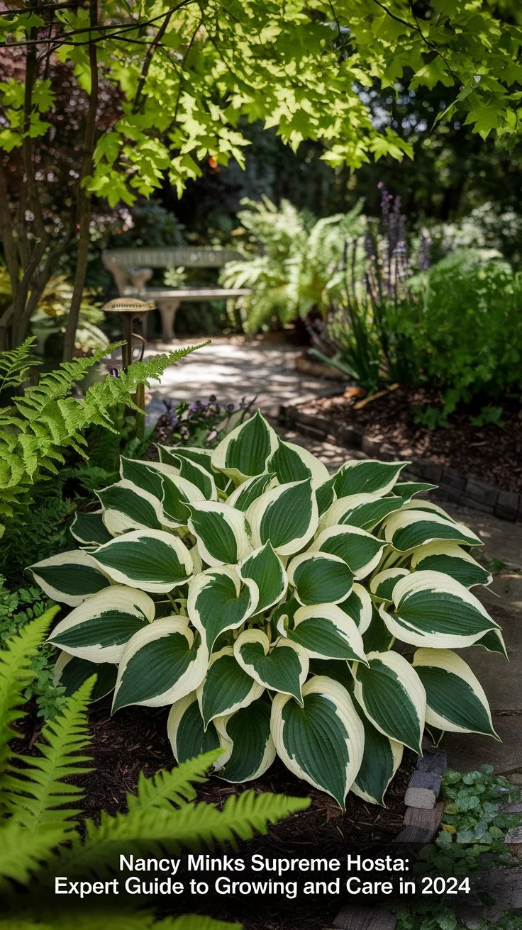 Nancy Minks Supreme Hosta : Expert Guide to Growing and Care in 2024