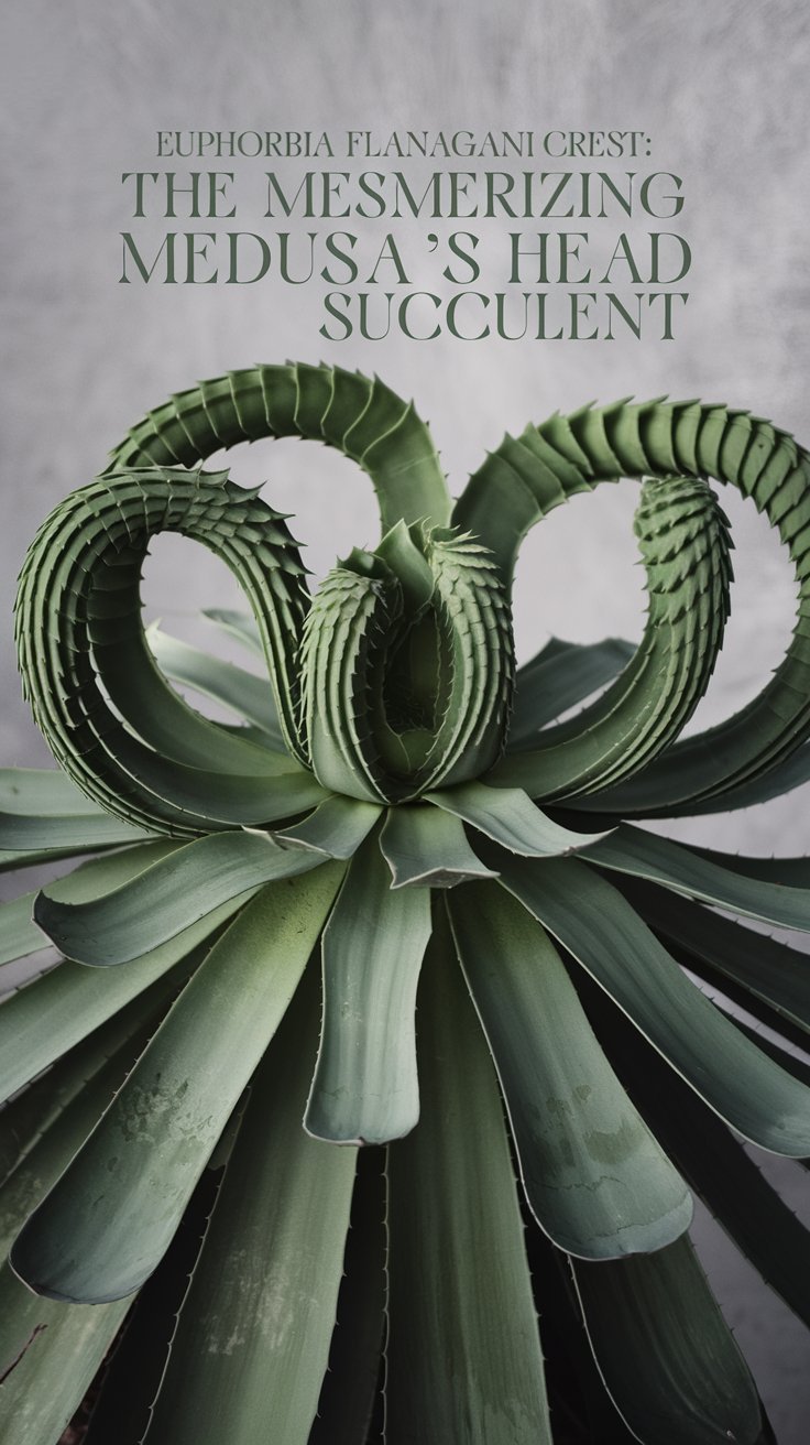 Euphorbia flanaganii Crest: The Mesmerizing Medusa’s Head Succulent (2024 Guide)