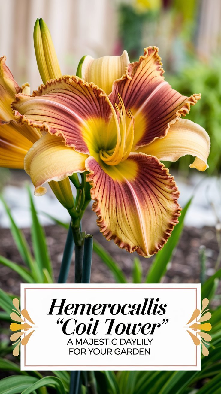 Hemerocallis 'Coit Tower': A Majestic Daylily for Your Garden