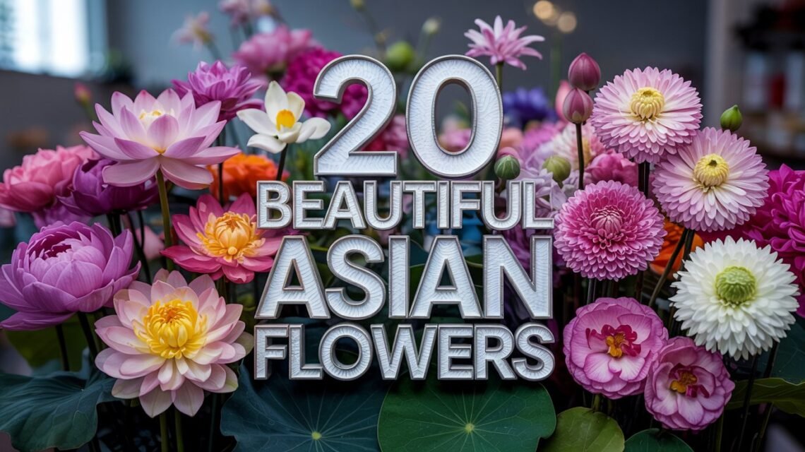 20 Asian Flowers to Grow