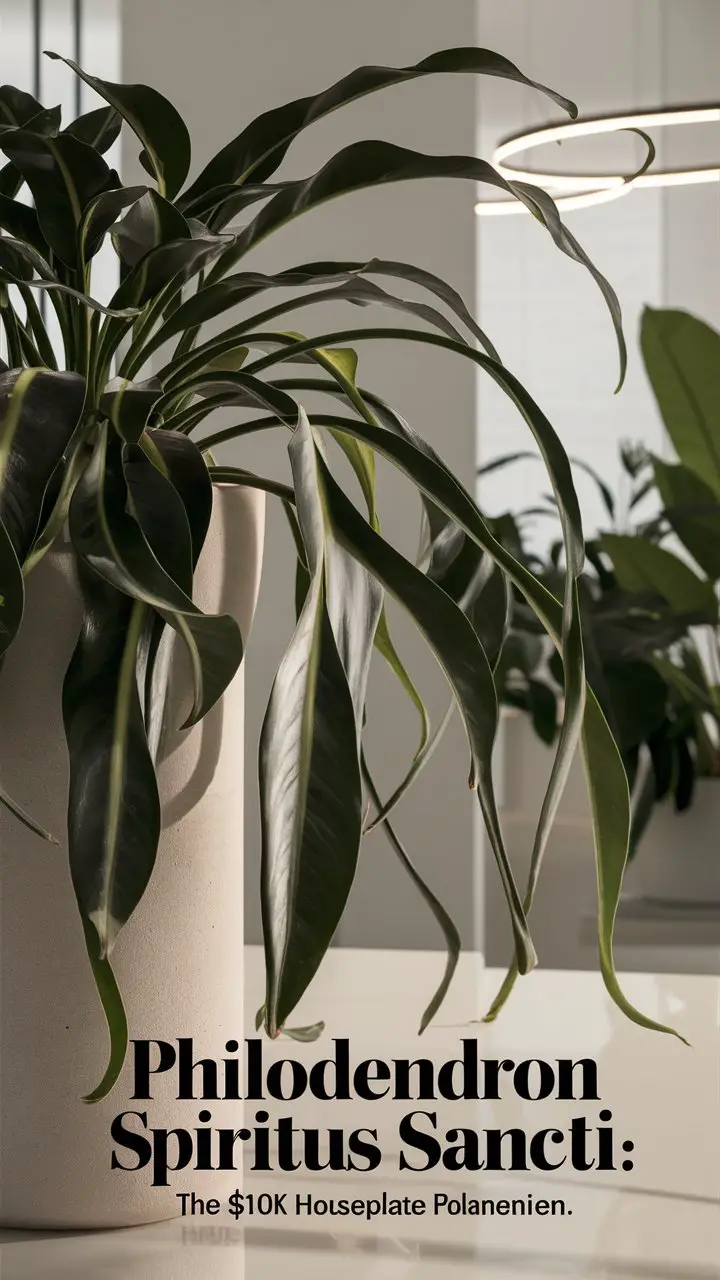 Philodendron Spiritus Sancti : The $10k Houseplant Phenomenon