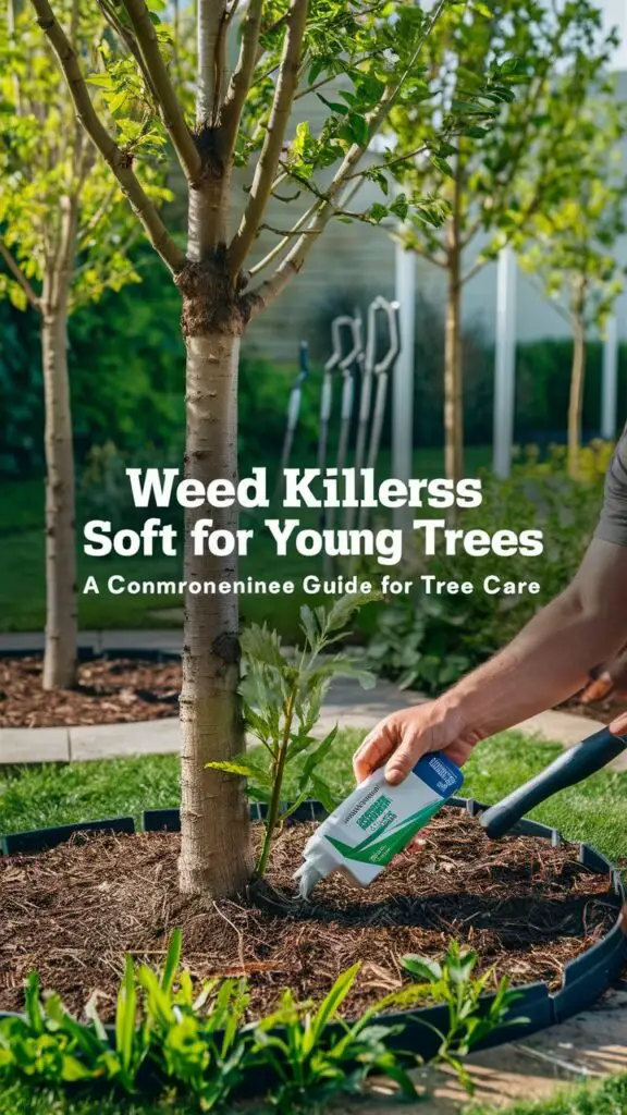 Weed killers safe for young trees include selective herbicides that target specific weeds without harming tree roots, as well as natural options like vinegar or mulching to suppress unwanted growth.