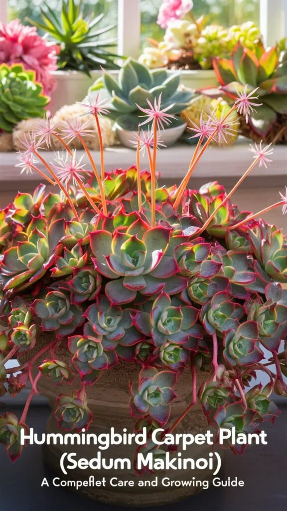 Hummingbird Carpet Plant (Sedum makinoi) : A Complete Care and Growing Guide