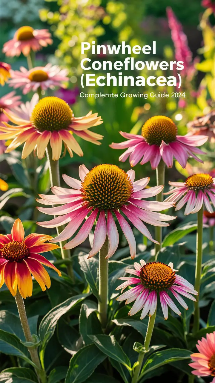 Pinwheel Coneflower (Echinacea) : Complete Growing Guide 2024