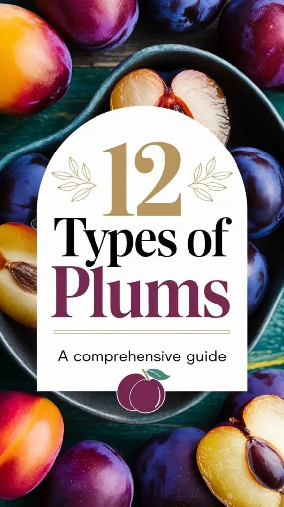 12 Types of Plums : A Comprehensive Guide