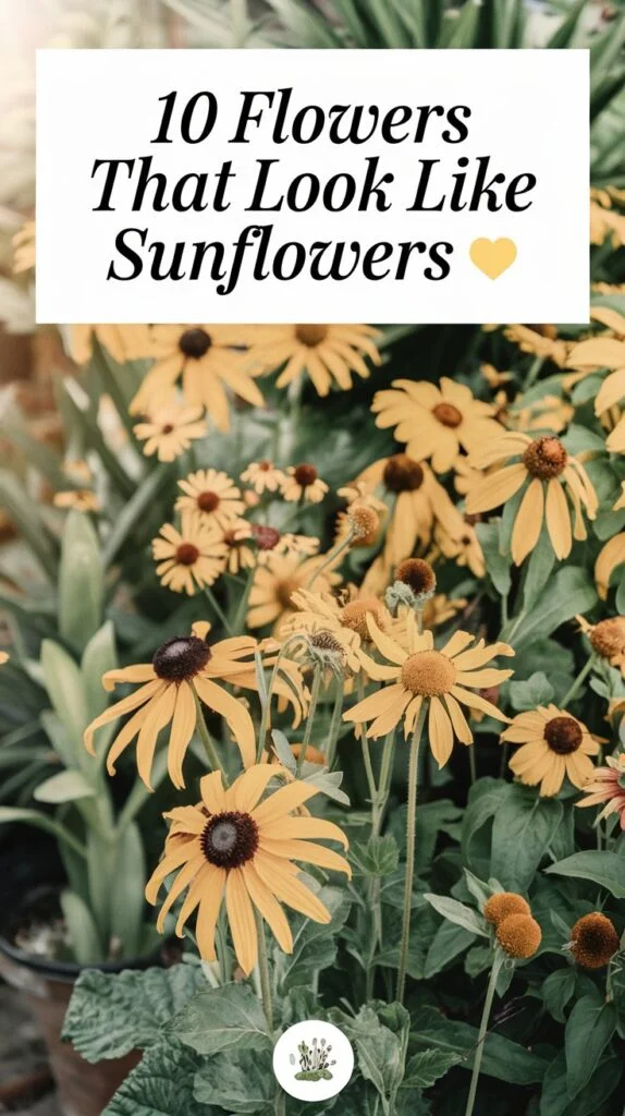 10 Flowers that look like sunflowers