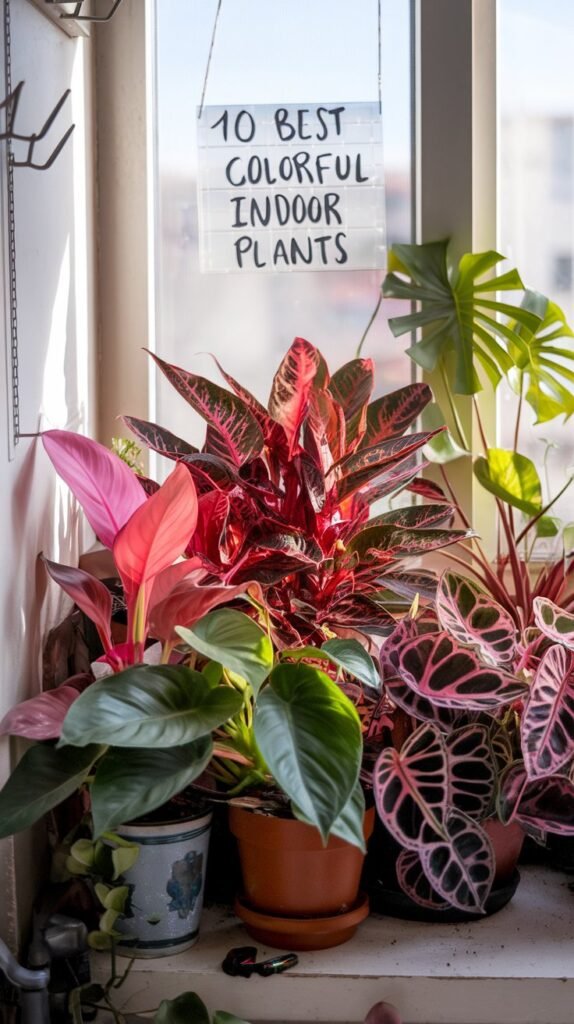 10 Best Colorful Indoor Plants (That Won’t Die on Your Watch)