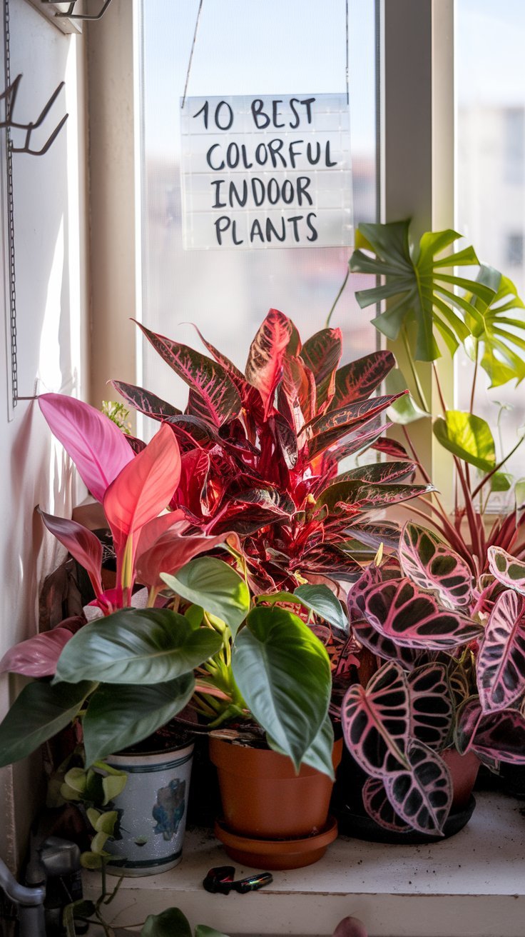 10 Best Colorful Indoor Plants (That Won’t Die on Your Watch)