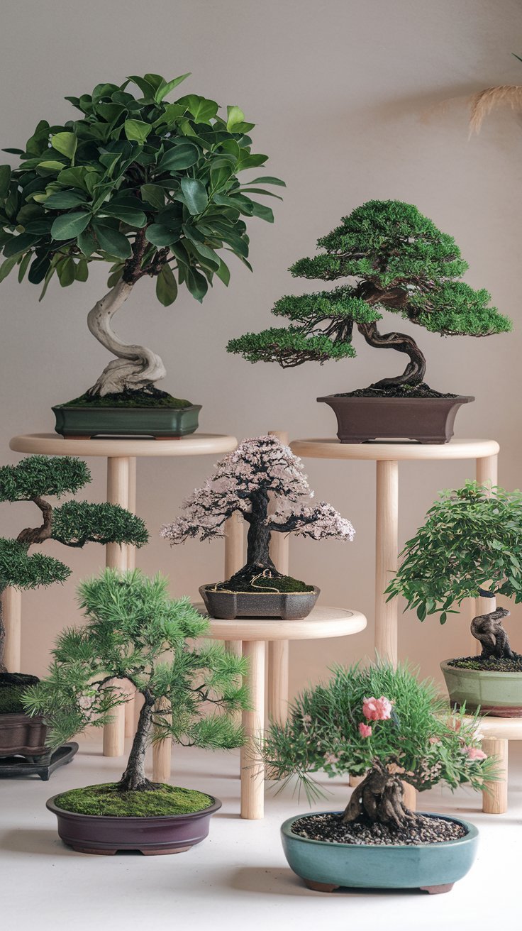 bonsai trees