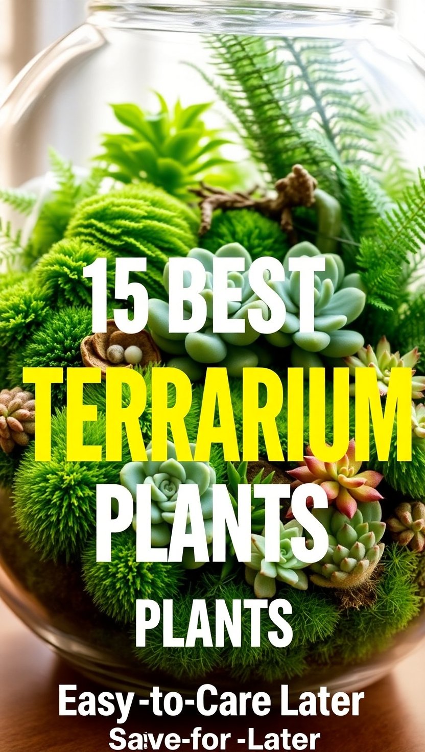 15 Best Terrarium Plants
