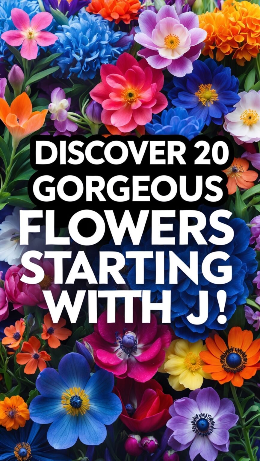 20 Beautiful Flowers That Start with J: A Gardener’s Guide - USA Garden Hub