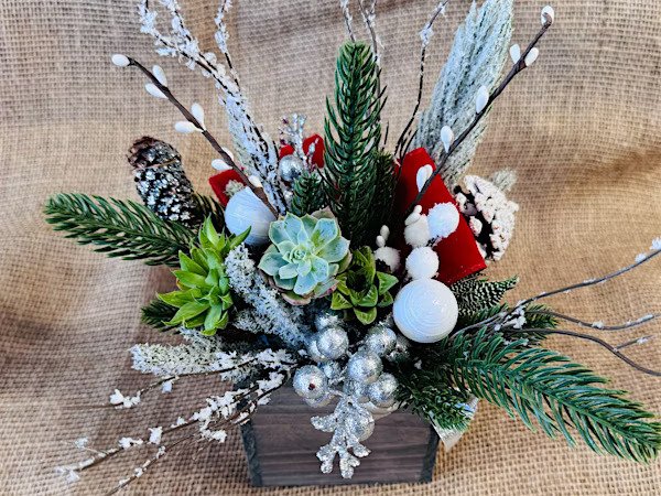 Seasonal Succulent Centerpieces