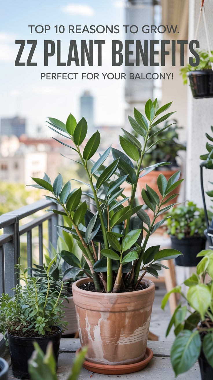 Why the ZZ Plant Belongs on Your Balcony