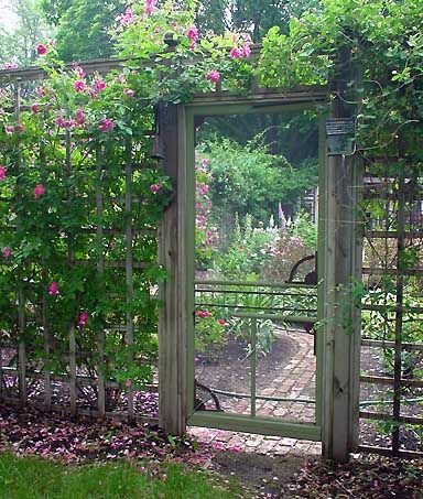 Upcycled Material Arches