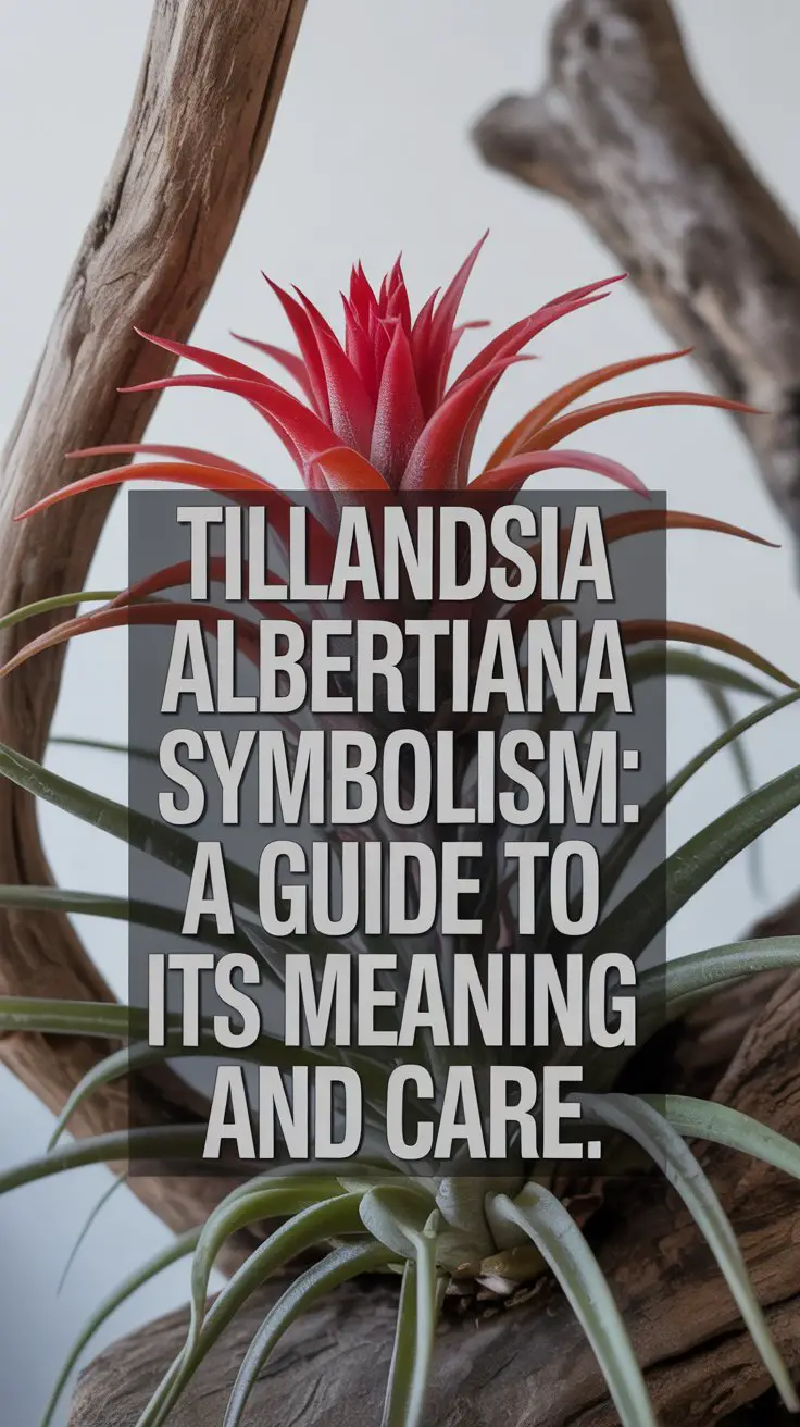 Tillandsia Albertiana Symbolism: A Guide to Its Meaning and Care