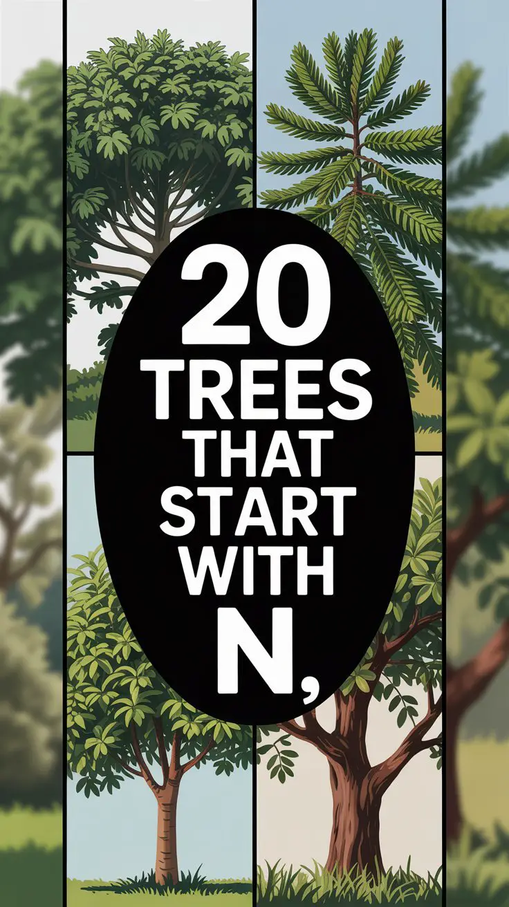 20 Trees That Start With N