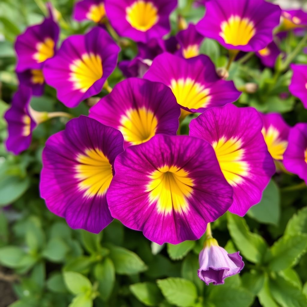 Petunias (Petunia spp.)