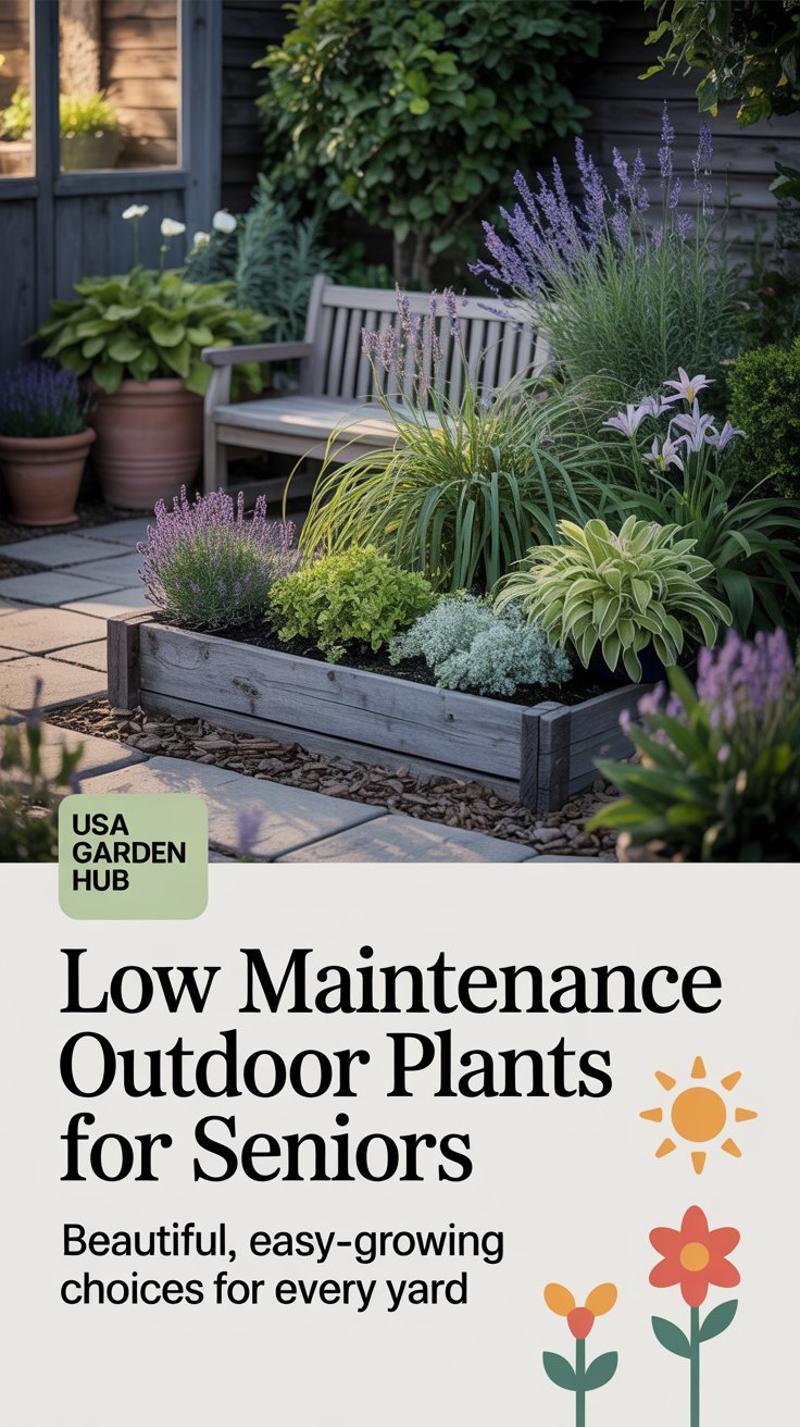 Low Maintenance Outdoor Plants for Seniors