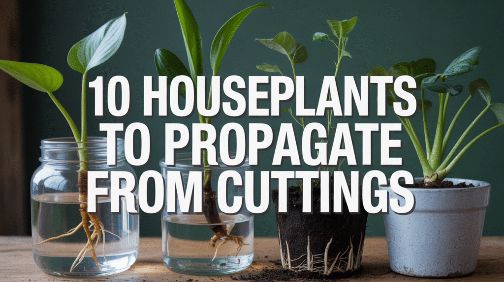 10 Houseplants You Can Easily Propagate from Cuttings 2 10 Houseplants You Can Easily Propagate from Cuttings