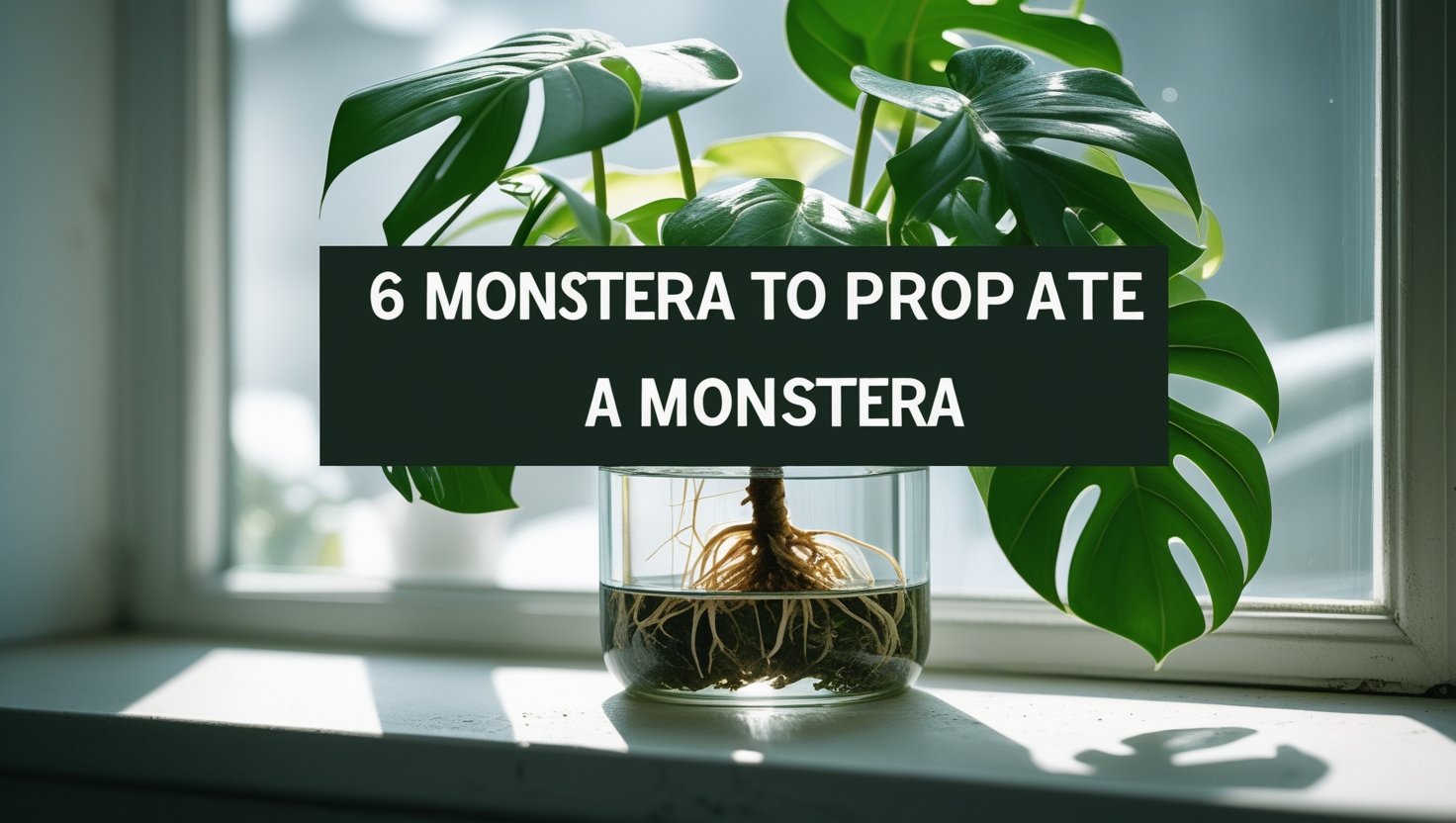 6 Steps to Propagate a Monstera Successfully at Home