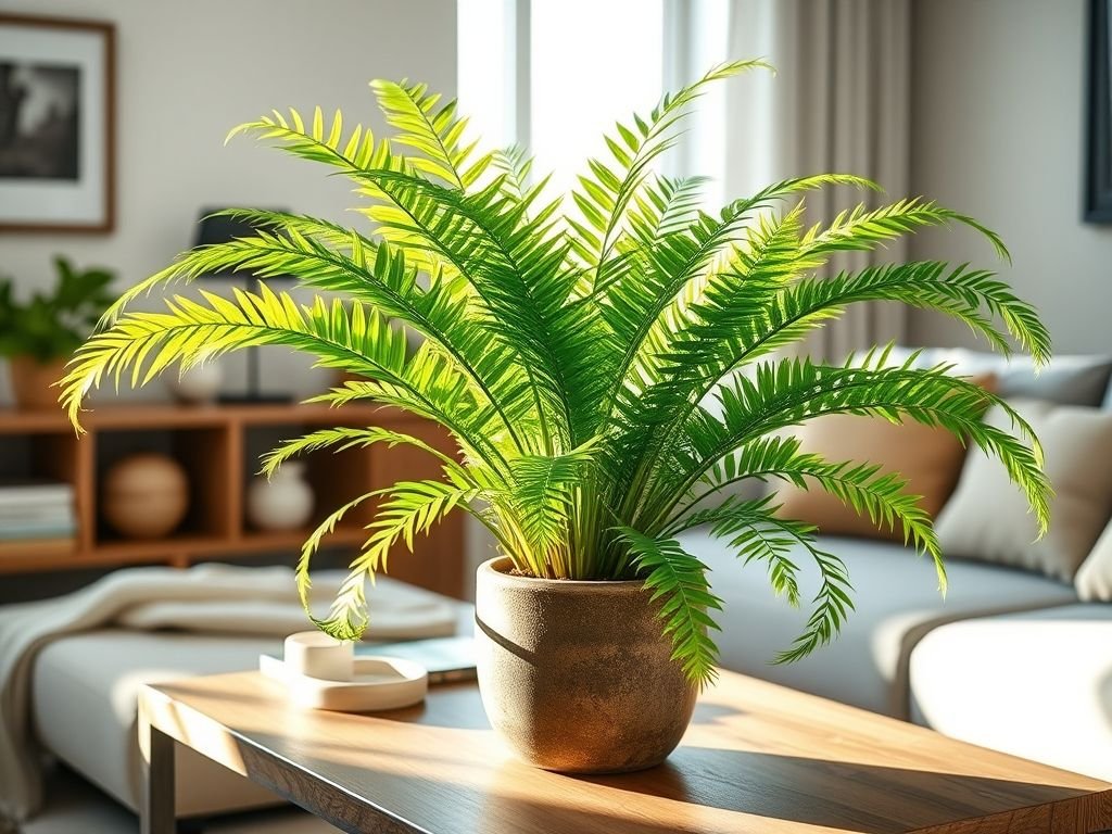 Asplenium nidus houseplant