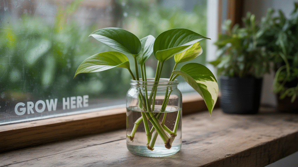 10 Houseplants You Can Easily Propagate from Cuttings 3 Pothos Propagate from Cuttings
