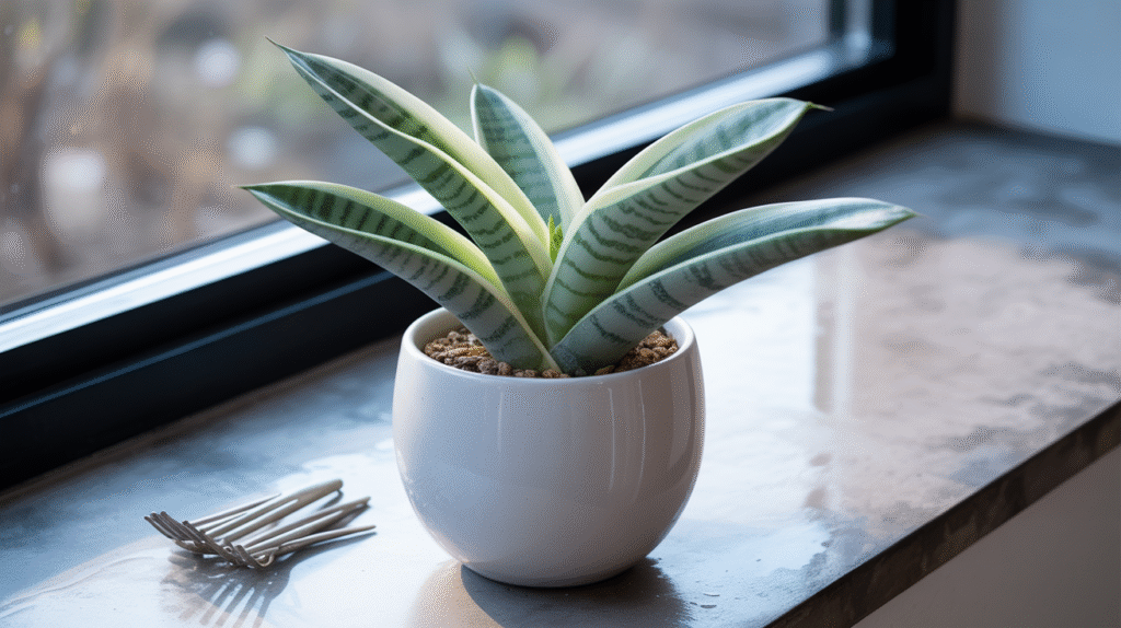 Sansevieria Trifasciata 'Moonshine'