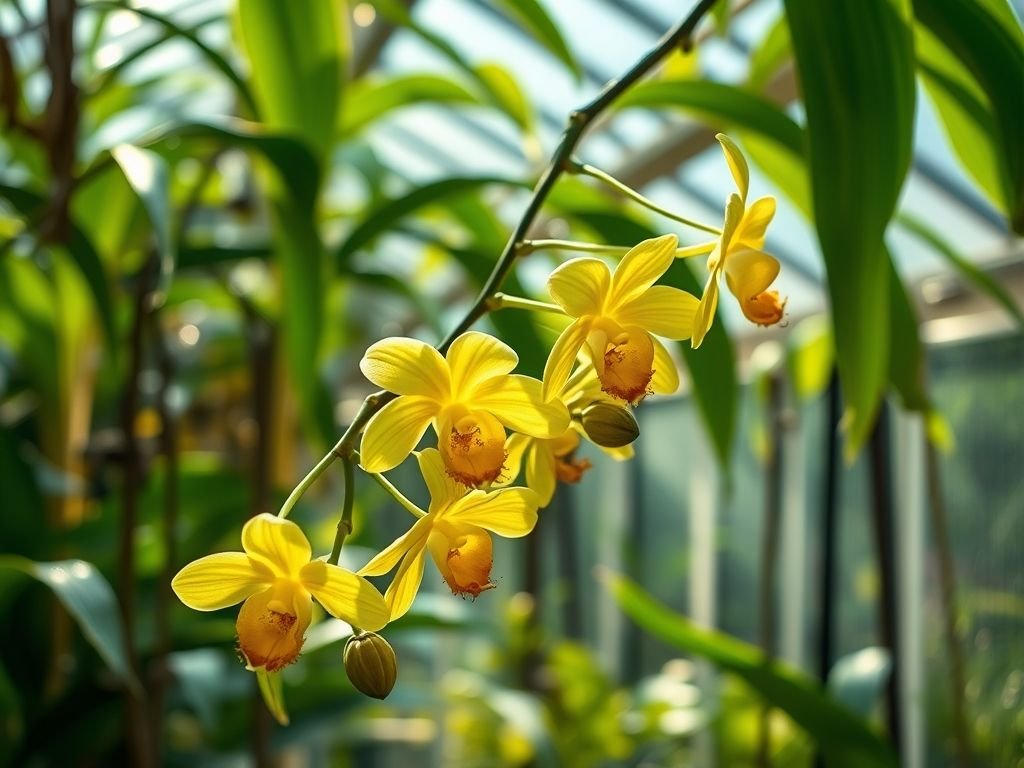 10 Flowers That Smell Like Vanilla – Fragrant Garden Picks 4 Vanilla Orchid (Vanilla planifolia) Blooms That Smell Like Vanilla