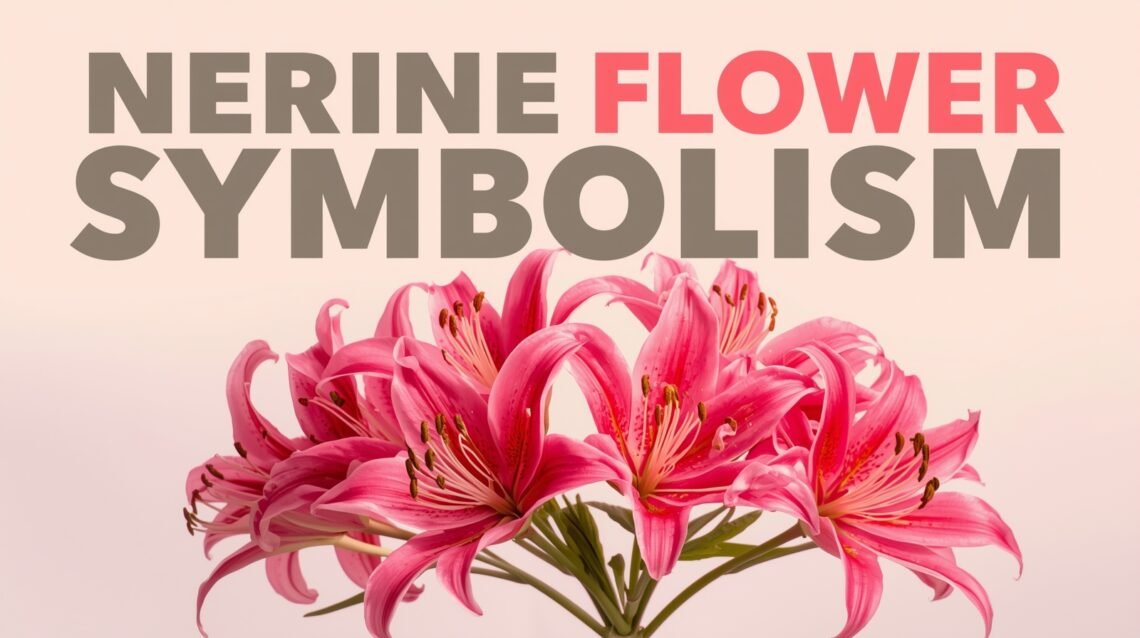 Nerine Flower Symbolism: Freedom, Hope & Care Tips